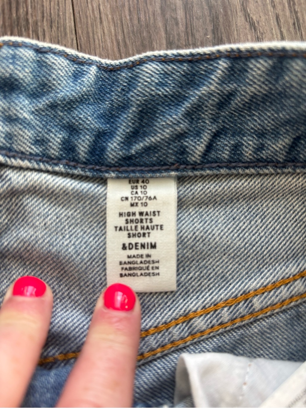 &denim Shorts - Picture 3 of 6